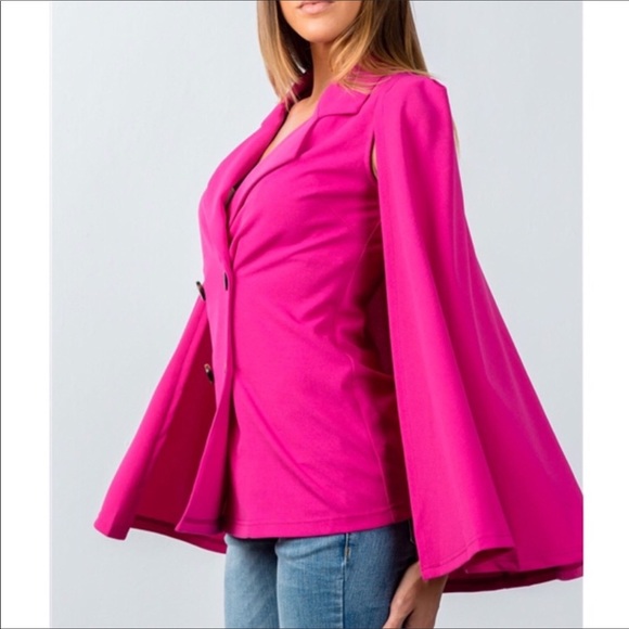 ✳LAST️ 1 Cape style, double breasted STUNNING - Picture 4 of 5